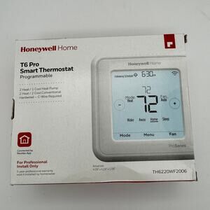 Honeywell TH6220WF2006/U T6 Pro Smart Thermostat, OPEN BOX